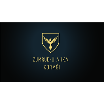 Zümrüd-ü Anka Konağı Logo Çalışması yarışmasına tasarımcı izdüsümü tarafından sunulan  tasarım 