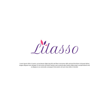 ''LİLASSO'' MARKASI İÇİN LOGO-KARTVİZİT yarışmasına tasarımcı Etrah™ tarafından sunulan  tasarım