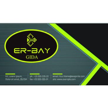 ŞİRKETİMİZE LOGO VE KARTVİZİT LAZIM yarışmasına tasarımcı erdincokulmus tarafından sunulan  tasarım 