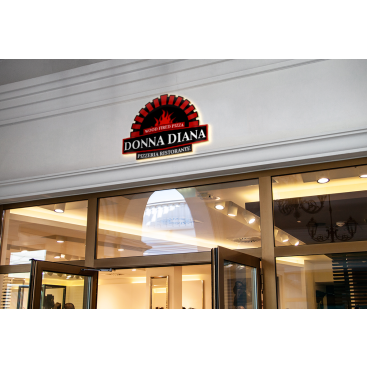 pizza restoranim icin logo tasarimi yarışmasına tasarımcı muratrasul46 tarafından sunulan  tasarım 