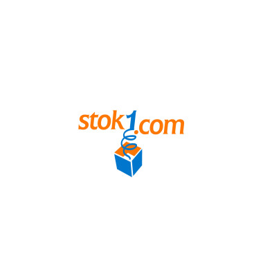 STOK1.COM  E-TİCARET SİTESİ  LOGO  yarışmasına tasarımcı yeliztasarım tarafından sunulan  tasarım 