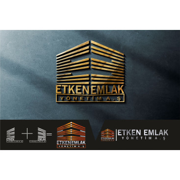 Etken Emlak Yönetim A.Ş. için logo  yarışmasına tasarımcı Bedizci12 tarafından sunulan  tasarım 