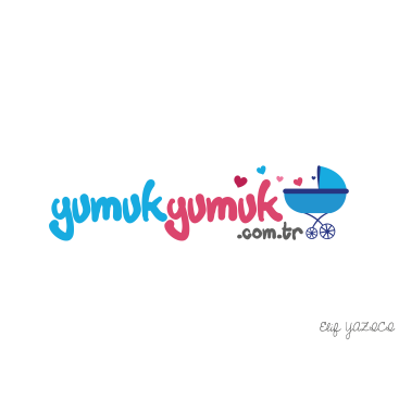 YUMUKYUMUK.COM.TR Logo ve Amblem Tasarım yarışmasına tasarımcı ElifYAZICI tarafından sunulan  tasarım