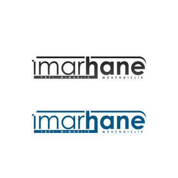 İMARHANE YAPI MİM.MÜH A.Ş. ŞİRKET LOGOSU yarışmasına tasarımcı grfkismail tarafından sunulan  tasarım