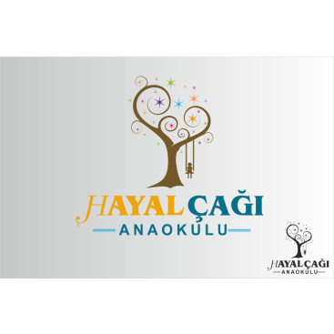 Anaokulu Logosu yarışmasına tasarımcı elifgrafikdesign tarafından sunulan  tasarım 