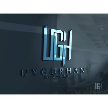 UYGURHAN MİMARLIK LOGOSUNU ARIYOR yarışmasına tasarımcı SantaCrea tarafından sunulan  tasarım 