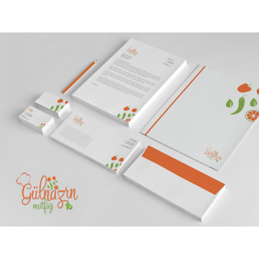 Mutfağımız kurumsal kimliğini arıyor yarışmasına tasarımcı yeliztasarım tarafından sunulan  tasarım 