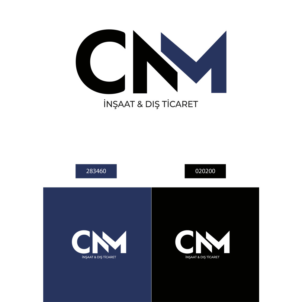 CNM inşaat ve dış ticaret logosu