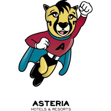 Otel Grubu için Maskot Tasarım Yarışması yarışmasına tasarımcı selenece tarafından sunulan  tasarım 