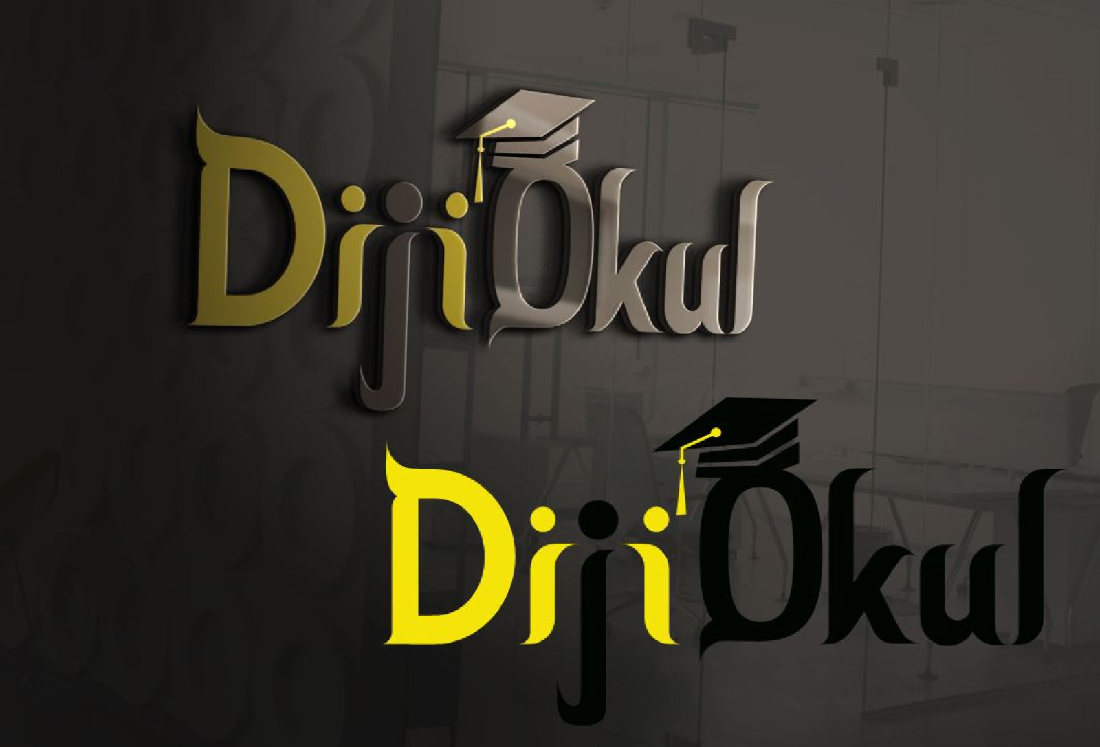 Tasarlayan DNG-Web projemiz için yenilikçi bir logo