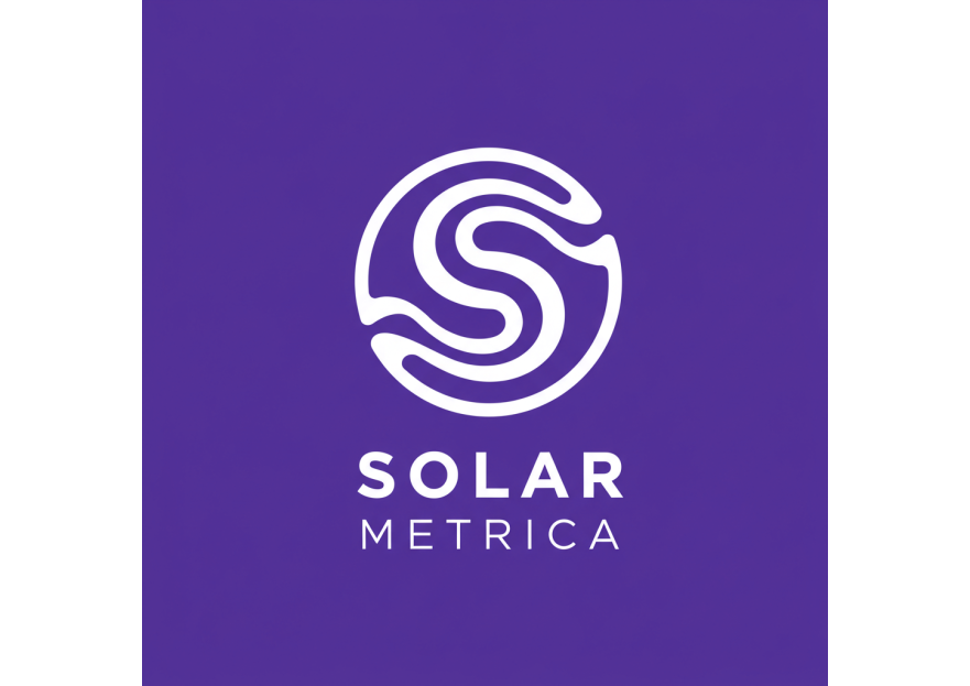 solarmetrica.com İçin Yenilikçi Logo yarışmasına tasarımcı Freelancetasarim tarafından sunulan  tasarım 