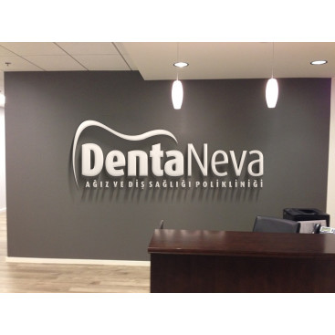 Diş kliniği için logo tasarımı yarışmasına tasarımcı grfkismail tarafından sunulan  tasarım 