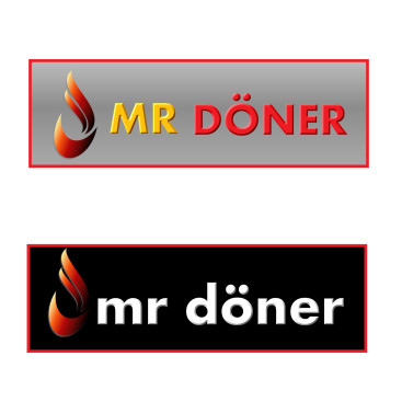 MR DÖNER ' E LOGO TASARIMI yarışmasına tasarımcı Hancı tarafından sunulan  tasarım 