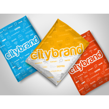 kargo poşeti logo tasarımı yarışmasına tasarımcı grfkismail tarafından sunulan  tasarım 