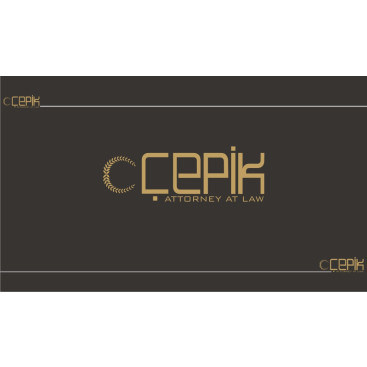 Çok şık ,dikkat çekici  Avukatlık Logosu yarışmasına tasarımcı Designe® tarafından sunulan  tasarım 