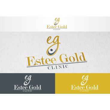 Estetik clinic merkezimize logo yarışmasına tasarımcı fuzuli tarafından sunulan  tasarım 