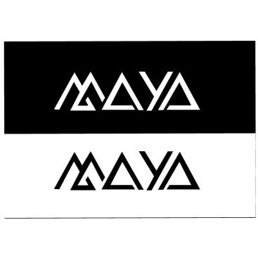 MAYA yazı karakteri ile bir inşaat proje yarışmasına tasarımcı Chiwely tarafından sunulan  tasarım 