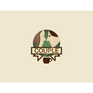 Cafe Logo tasarımı yarışmasına tasarımcı tuylek tarafından sunulan  tasarım 