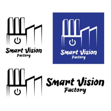 Smart Vision Factory için Logo Tasarımı yarışmasına tasarımcı ArdaK2020 tarafından sunulan  tasarım 
