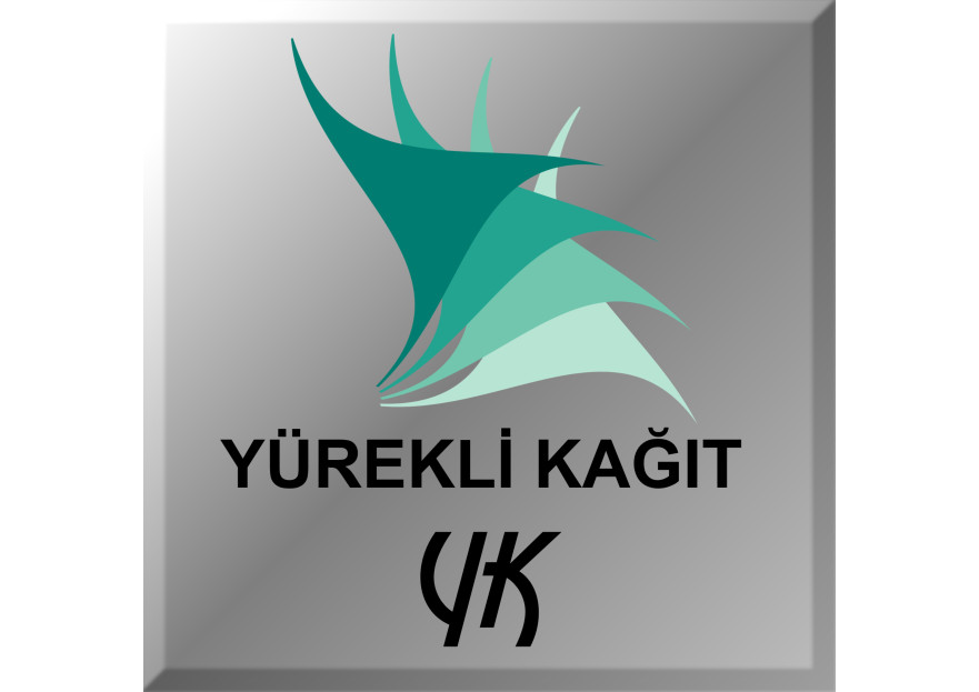 Yürekli Kağıt Yeni Logosunu Arıyor. yarışmasına tasarımcı Hancı tarafından sunulan  tasarım 