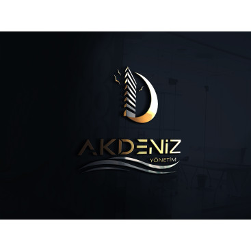 AKDENİZ YÖNETİM LOGO TASARIMI yarışmasına tasarımcı DesigNero tarafından sunulan  tasarım 