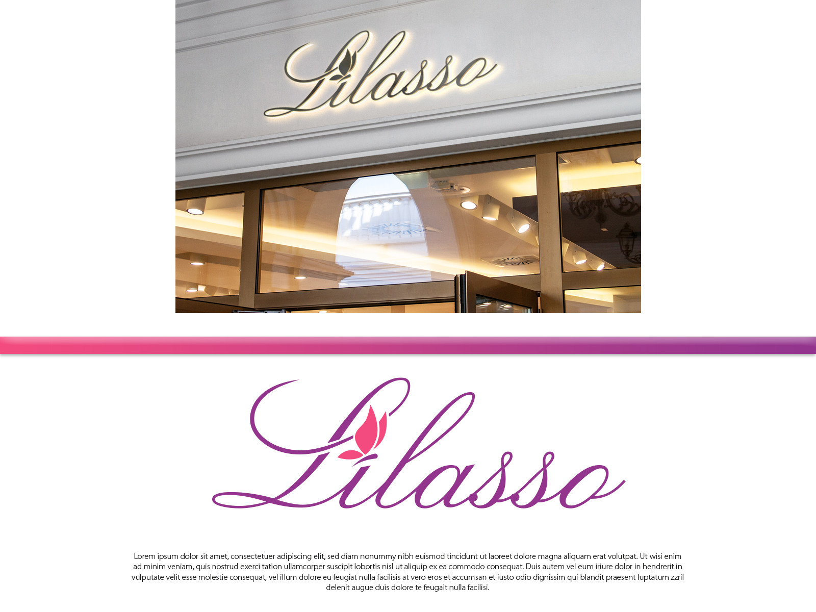Tasarlayan Etrah™-''LİLASSO'' MARKASI İÇİN LOGO-KARTVİZİT