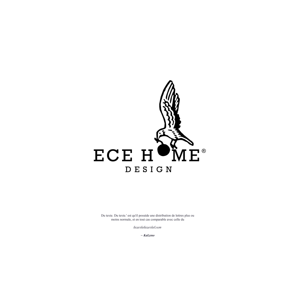 Ece Home Design  yarışmasına Kalzeno tarafından girilen tasarım