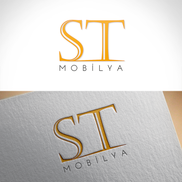 FİRMAMIZ S&T MOBİLYA İÇİN LOGO TASARIMI yarışmasına tasarımcı Monovoid tarafından sunulan  tasarım 