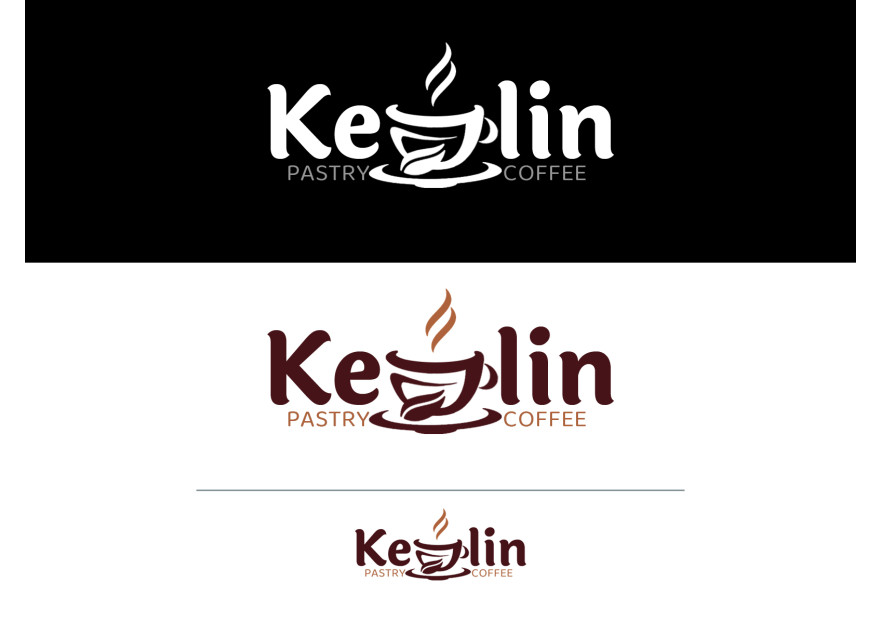 Coffee Logo tasarim yarışmasına tasarımcı grafikodam tarafından sunulan  tasarım 