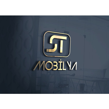 FİRMAMIZ S&T MOBİLYA İÇİN LOGO TASARIMI yarışmasına tasarımcı Snmslmz tarafından sunulan  tasarım 
