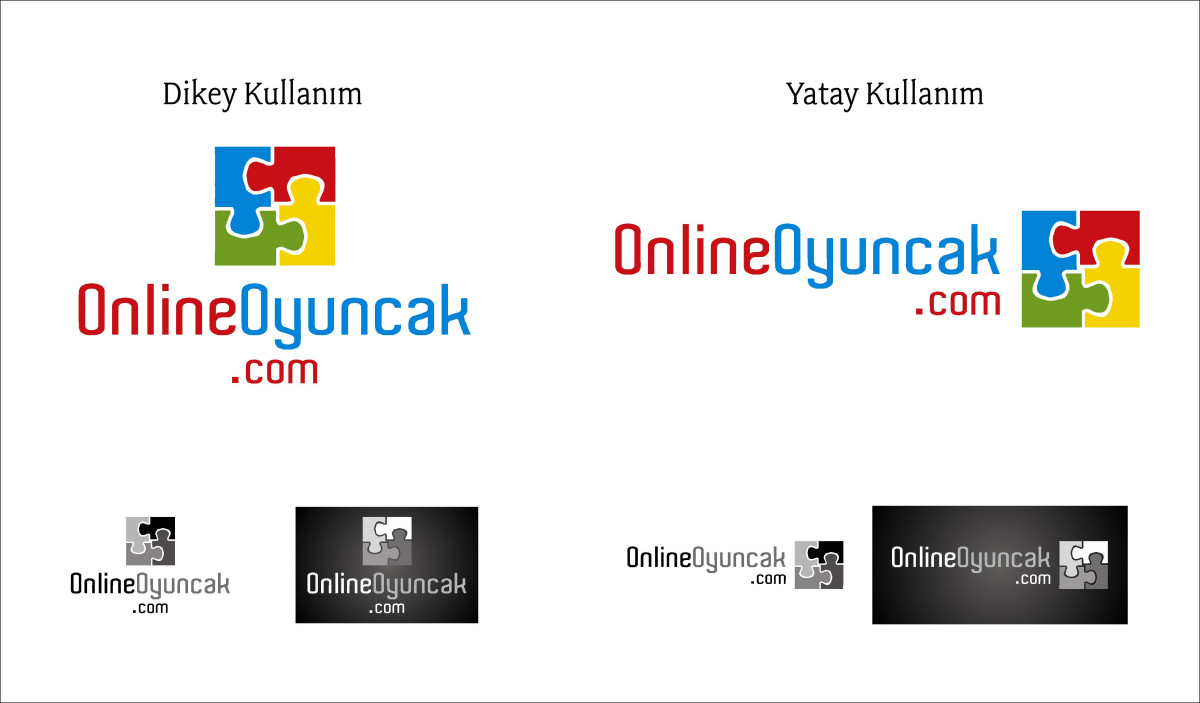 Tasarlayan Esraya-OnlineOyuncak.com Logo Tasarımı.