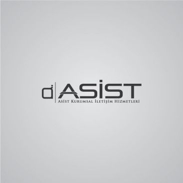 ASİST KURUMSAL İLETİŞİM İÇİN LOGO yarışmasına tasarımcı ermann tarafından sunulan  tasarım 