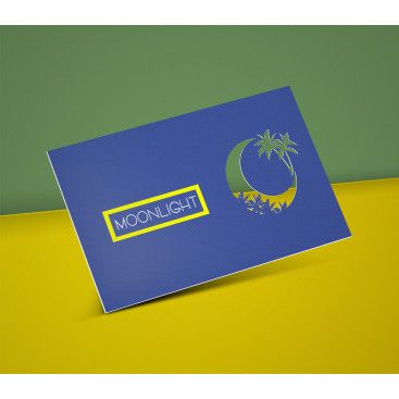 Ayışığı (Moonlight) logosunu arıyor yarışmasına tasarımcı duranakdogan tarafından sunulan  tasarım 