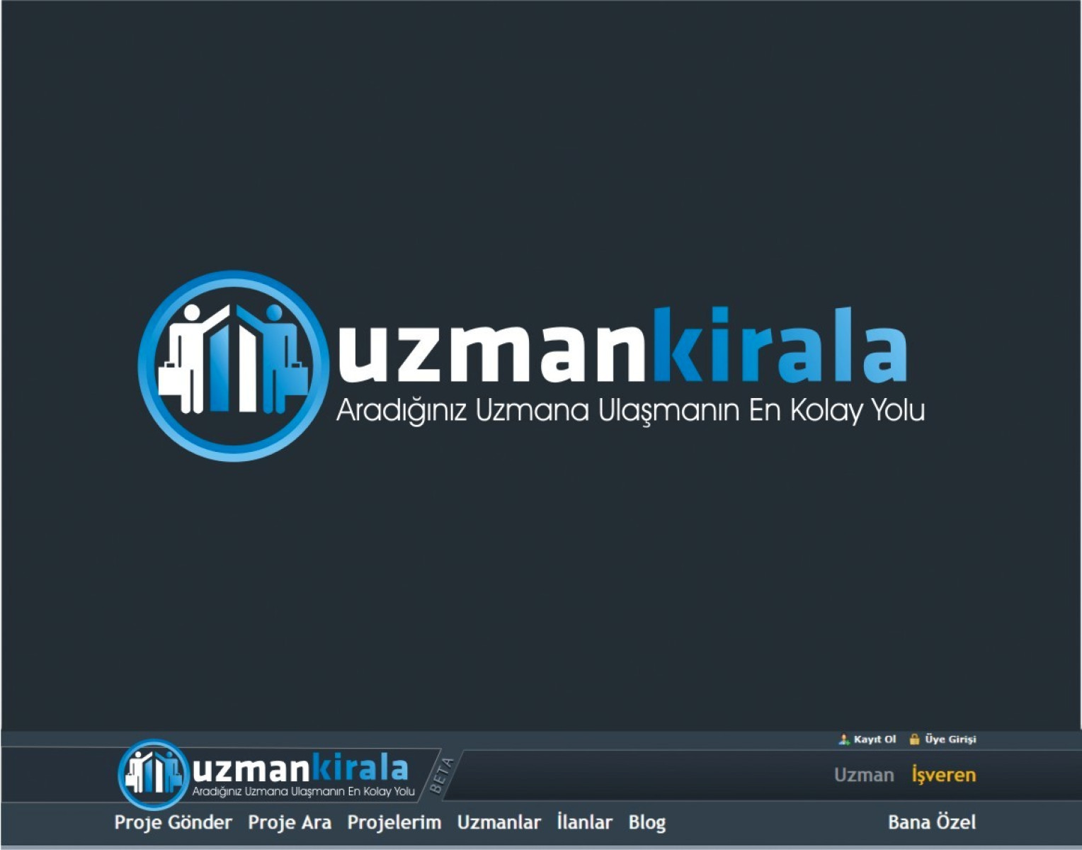 Tasarlayan altun1411-UzmanKirala.com Logo Revizyonu