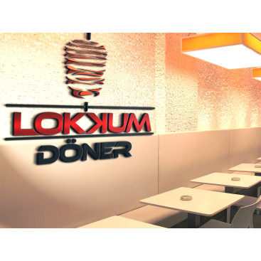 LOKKUM DÖNER LOGO TASARIMI yarışmasına tasarımcı fotografikarabulut tarafından sunulan  tasarım 