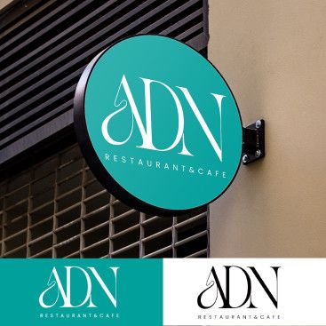 Restaurant & Cafe İçin Özgün Logo yarışmasına tasarımcı hasantuglar tarafından sunulan  tasarım 