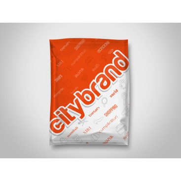 kargo poşeti logo tasarımı yarışmasına tasarımcı grfkismail tarafından sunulan  tasarım 