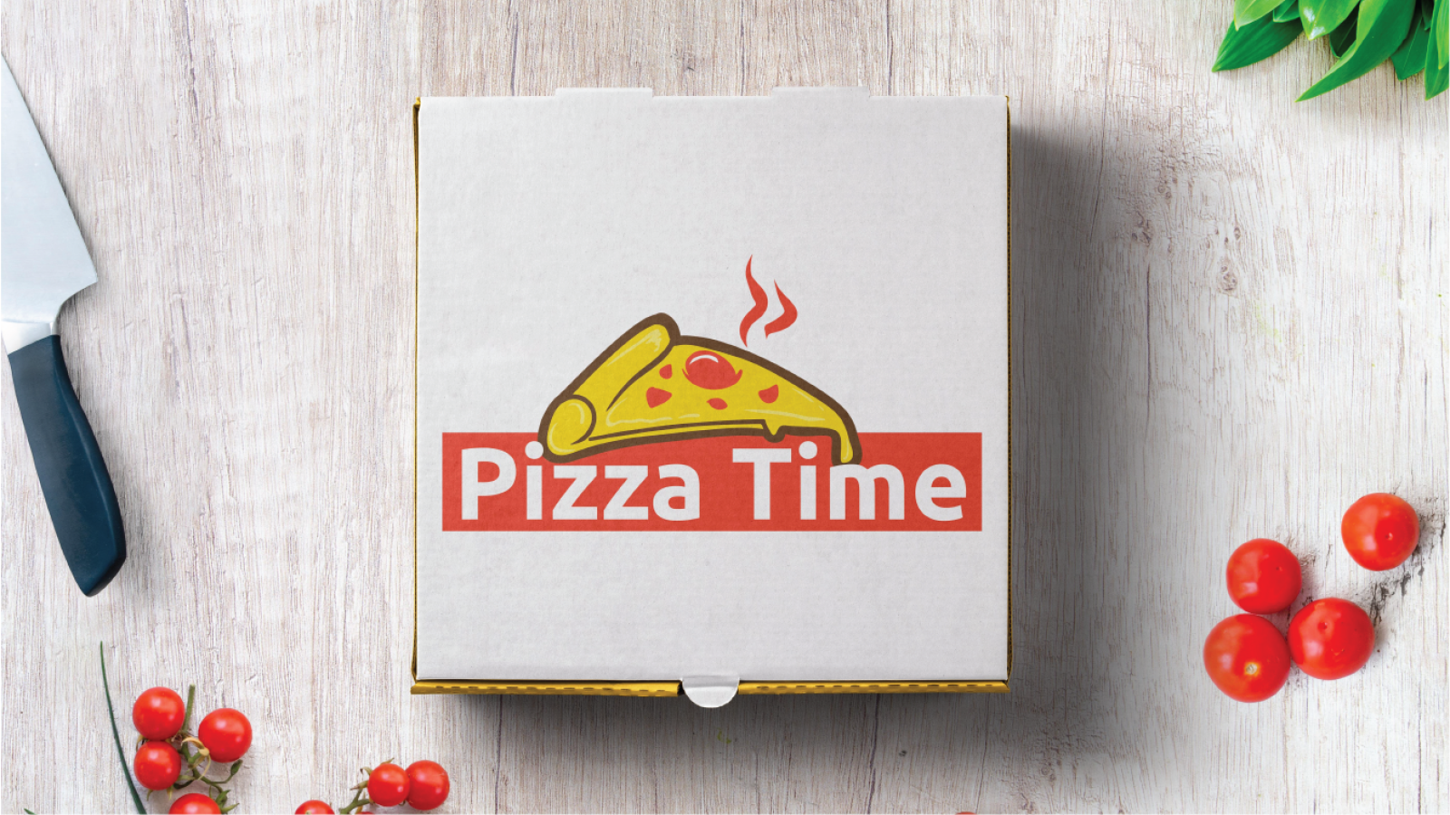 Tasarlayan Thomas Bewick-Pizza Time Logo Tasarım Yarışması