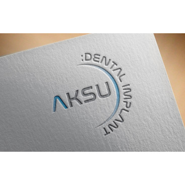 Aksu Dental İmplant Yeni Logosunu Arıyor yarışmasına tasarımcı SuleDesigner tarafından sunulan  tasarım 