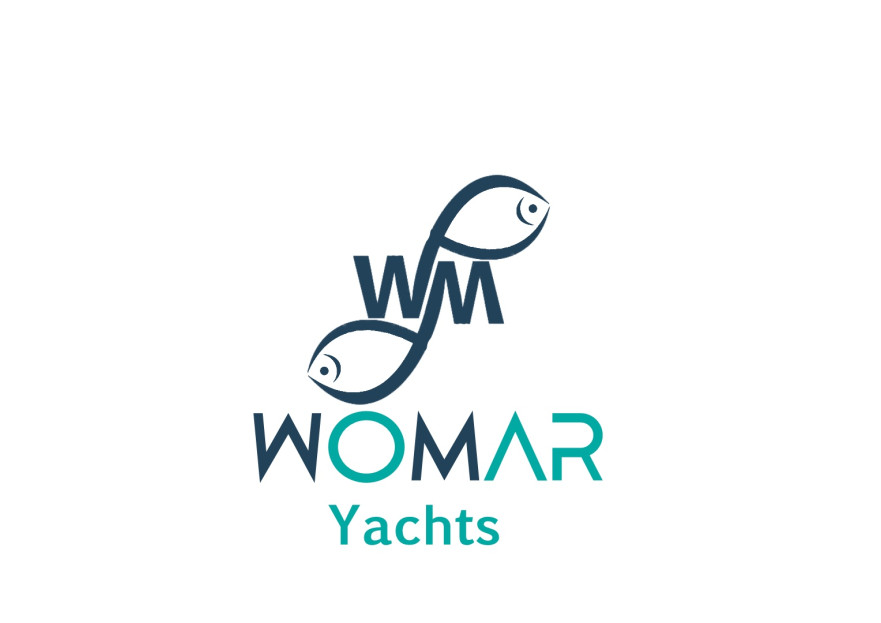 Yeni kurulan yat imalat firmamıza logo yarışmasına tasarımcı muka production tarafından sunulan  tasarım 