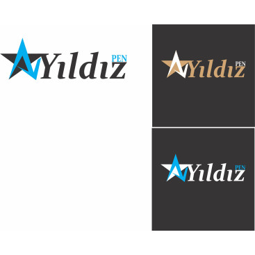 Yıldız Pen Logo Çalışması yarışmasına tasarımcı yasemin esen tarafından sunulan  tasarım 