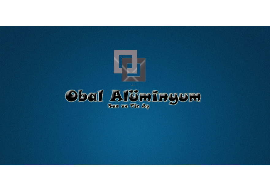 Obal Alüminyum Yeni Logosunu Arıyor yarışmasına tasarımcı ByWizard tarafından sunulan  tasarım 