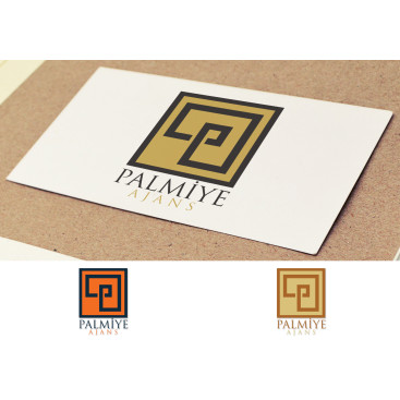 AJANSIMIZA İDDALI LOGO yarışmasına tasarımcı fuzuli tarafından sunulan  tasarım 