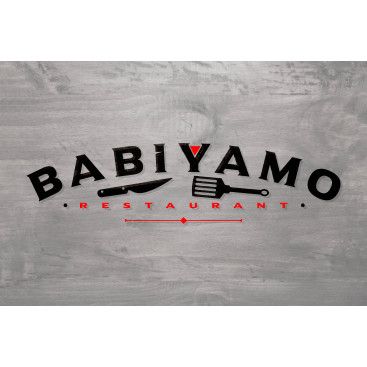 Cafe ve Restaurant Logosu  yarışmasına tasarımcı CruhLee tarafından sunulan  tasarım 