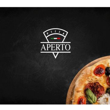 APERTO PİZZA LOGOSUNU ARIYOR yarışmasına tasarımcı Chiwely tarafından sunulan  tasarım 