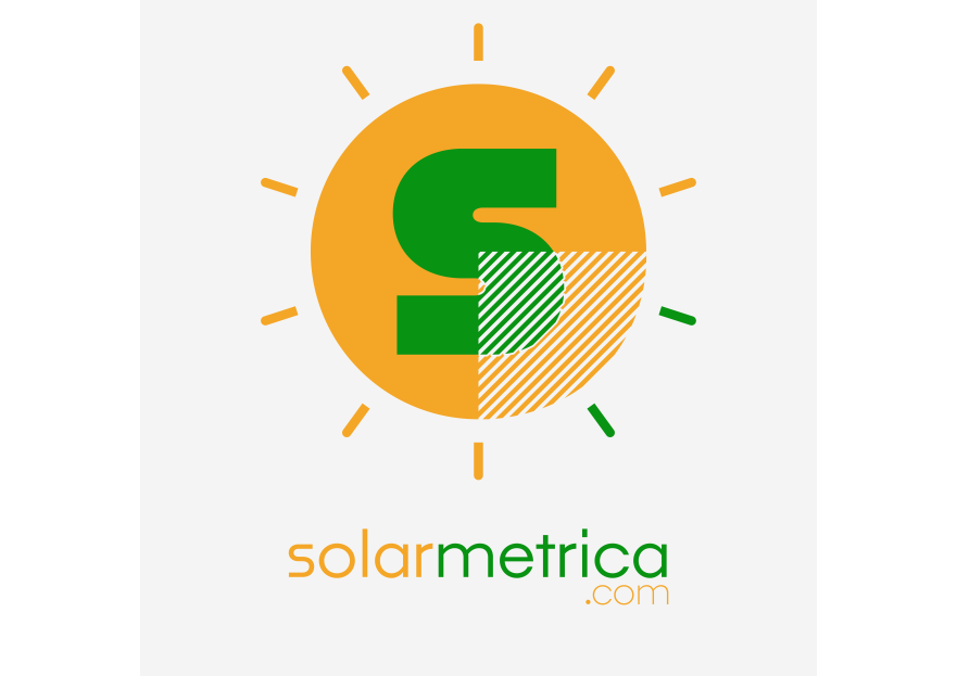 solarmetrica.com İçin Yenilikçi Logo yarışmasına tasarımcı Burk3V tarafından sunulan  tasarım 