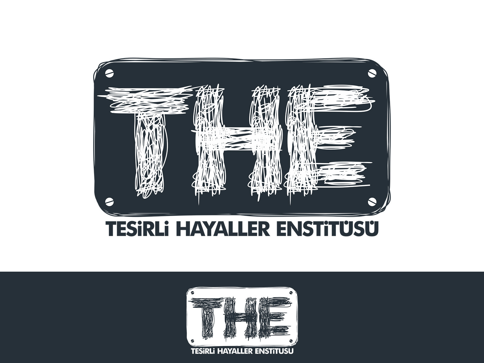 Tesirli Hayaller Enstitüsü Web Sitesi  yarışmasına tasarımcı g-barkin-nazli tarafından sunulan  tasarım 
