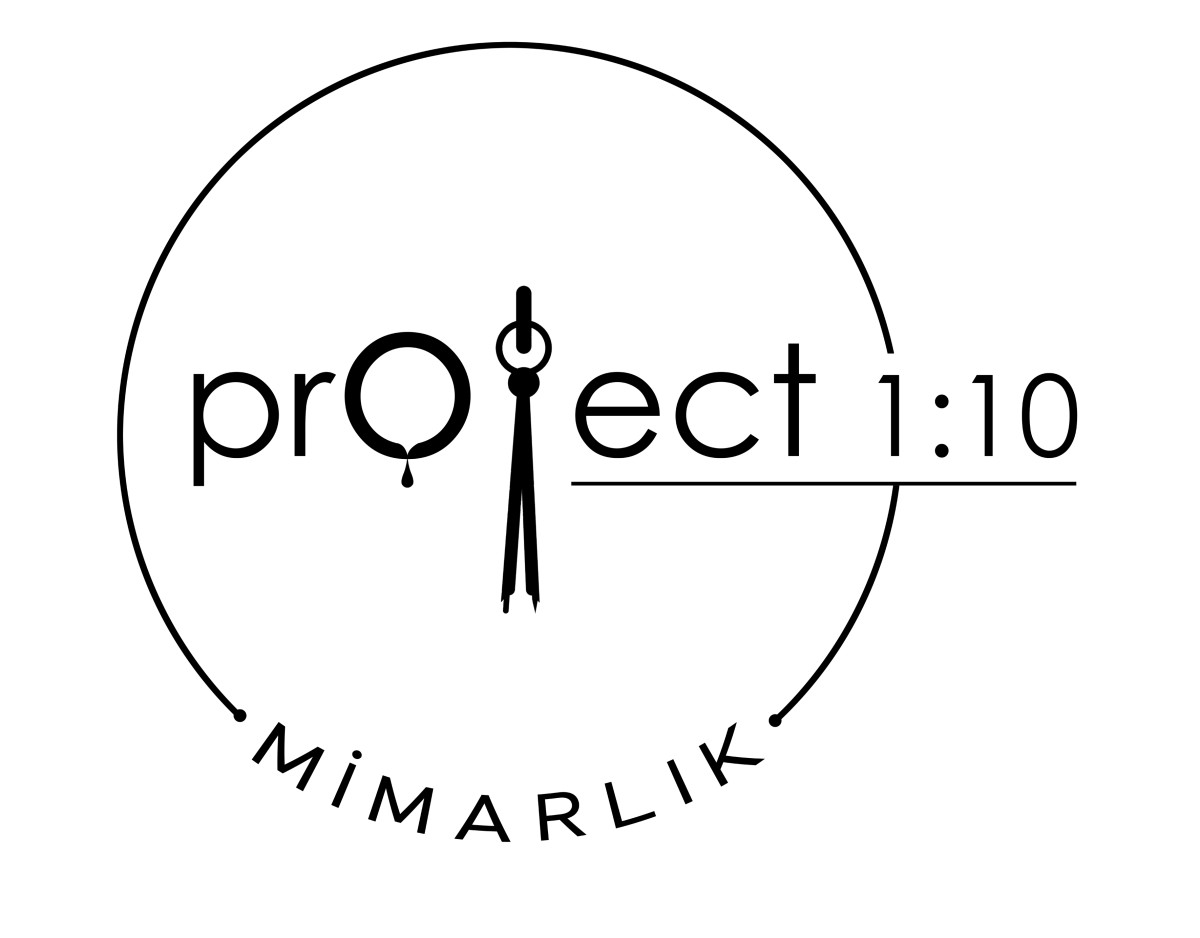 Tasarlayan grafiker mk-‘PROJECT 1/10’ mimarlık firması logosu !
