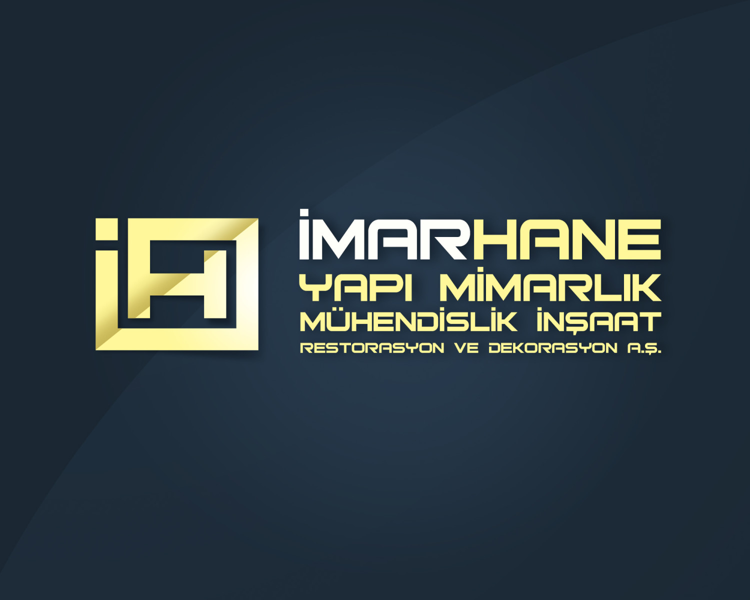 Tasarlayan karakalemustadi-İMARHANE YAPI MİM.MÜH A.Ş. ŞİRKET LOGOSU