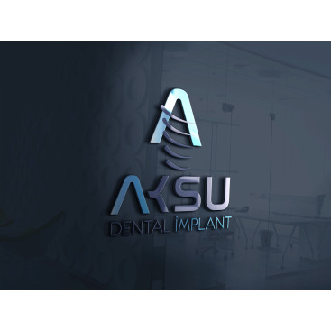 Aksu Dental İmplant Yeni Logosunu Arıyor yarışmasına tasarımcı SuleDesigner tarafından sunulan  tasarım 